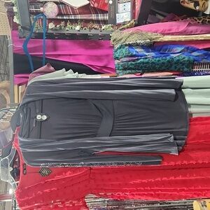 Gray West Koi sequin dressy jacket size small